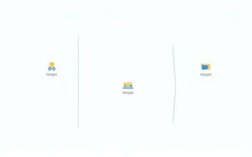 Infographic style image showing steps in a process